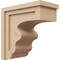 Ekena Millwork 8"W x 16"D x 16"H Classic Highland Rough Cedar Woodgrain TimberThane Corbel, Primed Tan CORUR08X16X16HLDRCPR - alternate 1